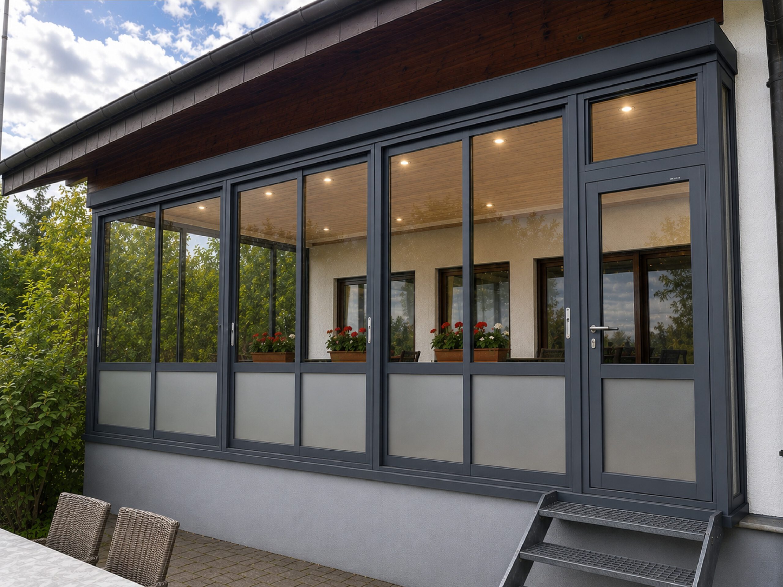 Verglasung Sportheim als Sportheim